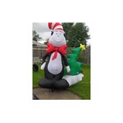 inflatable santa cartoon